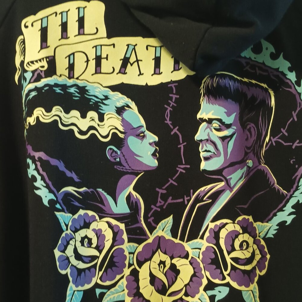 Size 4X Torrid Frankenstein and Bride graphic Jacket